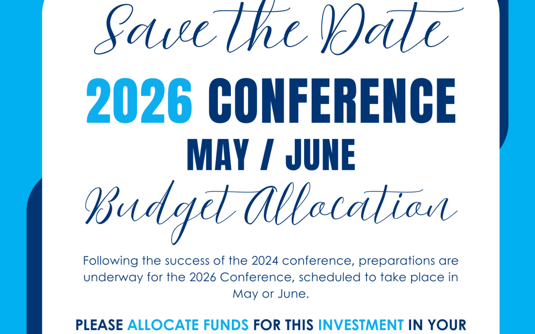 Conference 2026 – allocate in your budget today